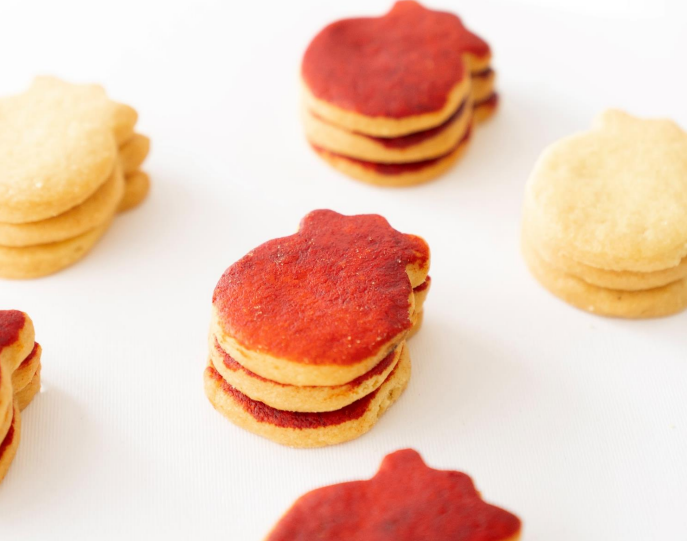 کوکی کره ای انار بزرگ